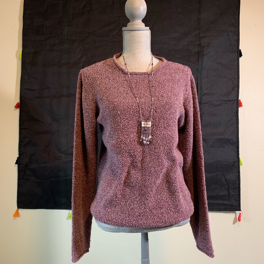Purple Columbia sweater